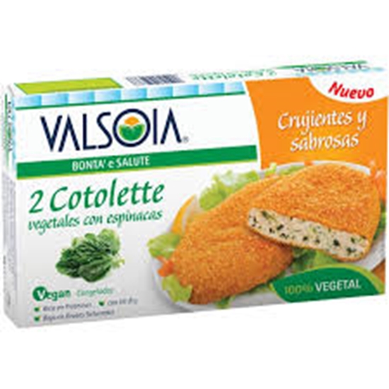 Picture of VALSOIA COTOLETTE CON SPINACI